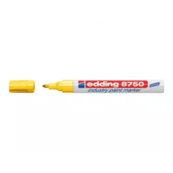 EDDING 8750 Paint Marker White 2-4 mm Bullet Nib Industrial Permanent