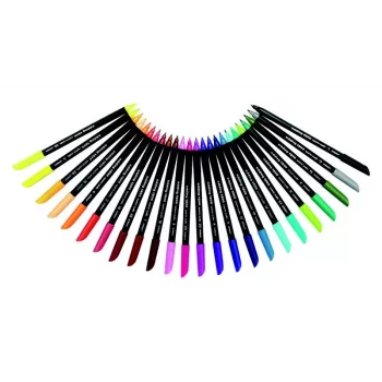 EDDING 1200 Felt-Tip Pen - Assorted Colours - 1 mm - 10 Pack
