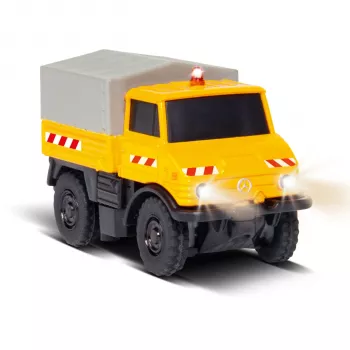 Carson 1:87 MB Unimog U406 Divvirzienu Transportlīdzeklis 100% RTR RC Modeļa Kravas Auto