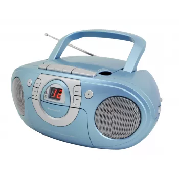 Soundmaster SCD5100BL CD boombox atskaņotājs, zila