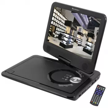 Soundmaster PDB1910SW Portatīvais CD atskaņotājs ar DAB+ un FM radio, melns