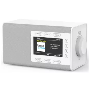 Soundmaster DAB+ Radio ar Bluetooth 4.3 inch krāsu displeju DAB900WE Balts