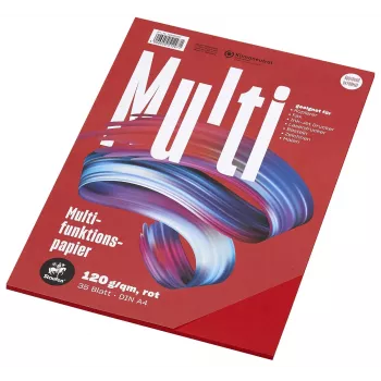 Staufen Multifunction Paper 7X 734051297 A4 120g Red 35 Sheets