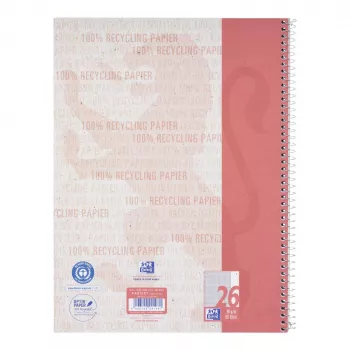 Oxford Collegeblock A4+ 80 Sheets 90 g/m² Squared 4-Hole Punched Right Margin White