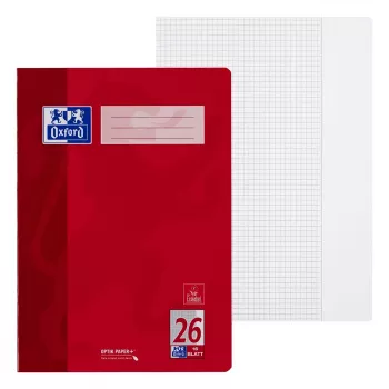 ELBA 100050312 Rakstāmbloks A4 Līnijots Sarkans 16 Lapas 90 g/m²