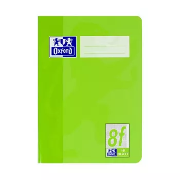 Oxford 100050370 piezīmju grāmatiņa A5 90 g/m2 zaļa
