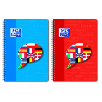 Oxford Office A5 Squared Notebook 80 Sheets Blue 90 g/m²