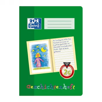 Oxford 100050092 - Green - A4 - 90 g/m² - 250 Sheets - Colour Copier Paper