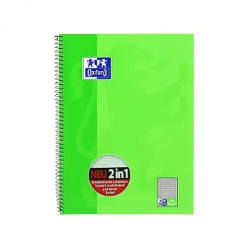 Oxford 100050362 piezīmju grāmatiņa A4 90 g/m2 zaļa