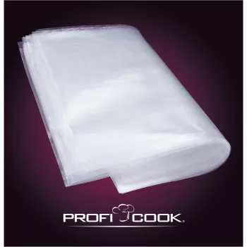 ProfiCook PC-VK 1015 Vakuuma maisiņu komplekts – 50 gab., 22x30 cm, caurspīdīgi