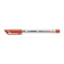 STABILO OHPen Universal Red Water-Soluble Overhead Marker M (Medium) 1 Piece