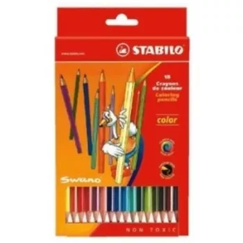 STABILO Color Krāsainie Zīmuļi - 18 gab.