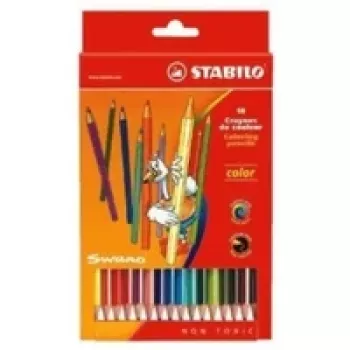 STABILO Color Krāsainie Zīmuļi - 18 gab.