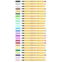 STABILO Point 88 Fineliner Pen 0,4 mm - 20 Assorted Colors