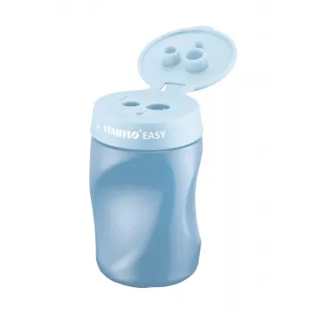 STABILO Easy Manual Pencil Sharpener - Blue - Right-Handed