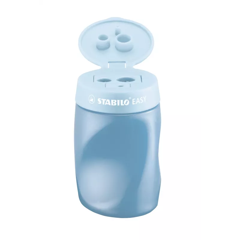 STABILO Easy Manual Pencil Sharpener - Blue - Right-Handed