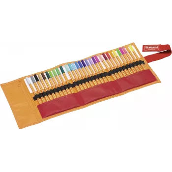 STABILO point 88 Fineliner Pen Set - 20 Assorted Colors, 0,4 mm