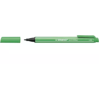STABILO pointMax Fineliner Pen Green 0,8 mm Nylon Felt Tip Water-based Ink