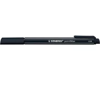 STABILO pointMax Felt-Tip Pen - Black - Medium - 0,8 mm