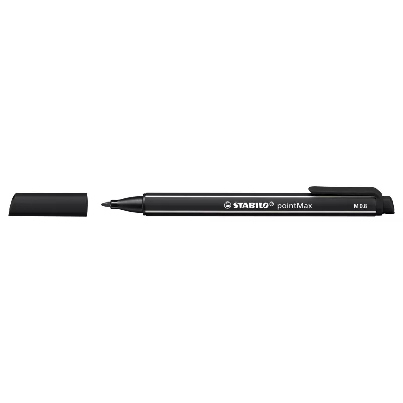 STABILO pointMax Fineliner Pen Set - 0,8 mm - 12 Assorted Colours