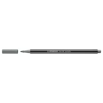 STABILO Pen 68 Metallic - Sudraba