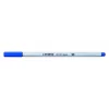 STABILO Pen 68 Brush - Blue - Brush Tip - Water-Based Ink - Hexagonal - 1 Pen