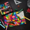 STABILO Pen 68 MAX 24-Piece Etui ARTY Felt-Tip Pen with Chisel Tip