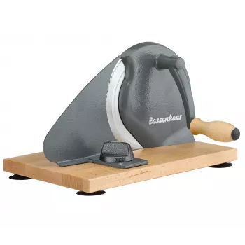 ZASSENHAUS Manual Bread Slicer, Grey