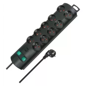 Brennenstuhl Primera-Line 10GN 2m Black Power Strip