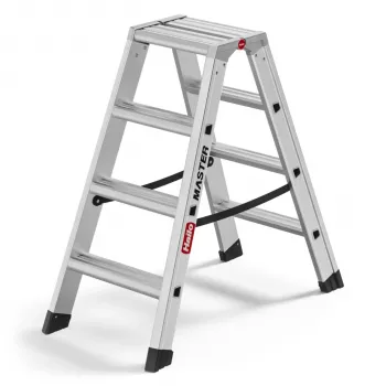 Hailo Master D100 2 x 5 Step Double-Sided Step Ladder