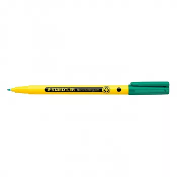 STAEDTLER Noris Fineliner 338 - Green - 0,6 mm - Fine Tip - Pack of 10