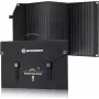 BRESSER Mobile Solar Panel 90W ar USB un DC izeju