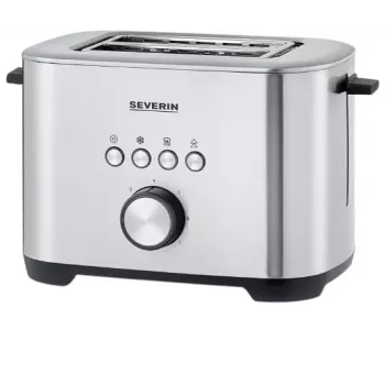 SEVERIN AT 2620 Toaster 800 W 2 Slots Silver/Black