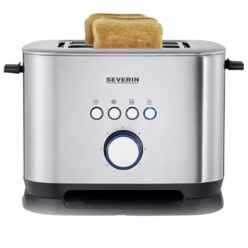 SEVERIN AT 2620 Toaster 800 W 2 Slots Silver/Black