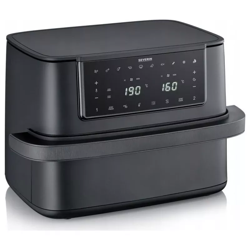 Severin FR2490 Fritieris 9 L melns