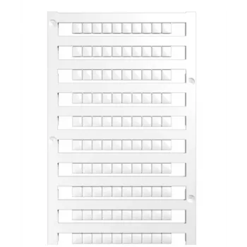Weidmüller DEK 5/5 MC NE WS Terminal Block Marker - 1000 Pieces - Polyamide - White - -40 to 100 °C - V2
