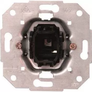 HEINRICH KOPP Pārslēgšanas slēdzis 10A 250V AC Iegremdējams ar skrūvju spailēm IP20 Termoplasts Balts HK05 HK07 Aluminium sērijai 503600006