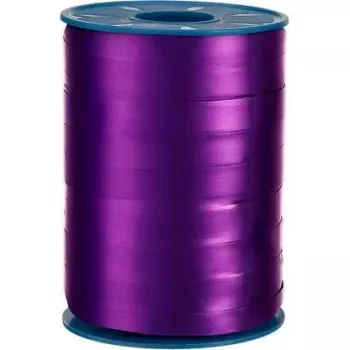 C.E. PATTBERG MEXICO Dāvanu lente, vienpusēji spīdīga, matēta otrā puse, violeta, 10 mm x 250 m