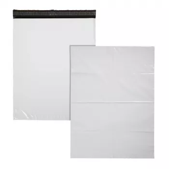 Vereinigte Papierwarenfabriken Folienversandtaschen classic light DIN C2 bez loga, baltas, 100 gab.