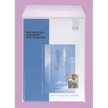 Vereinigte Papierwarenfabriken Poly Mailers DIN C4 bez loga Caurspīdīgi 100 gab.