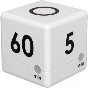 TFA 38.2032.02 Cube Timer Digital Balts/Pelēks