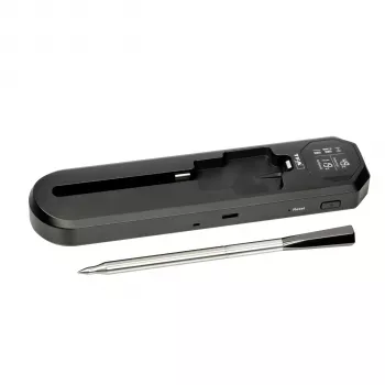 TFA SMART KÜCHEN-CHEF 2 Wireless BBQ Meat Thermometer ar Bluetooth 4.0, 2 zondēm, LCD fona apgaismojumu, lietotnes vadību