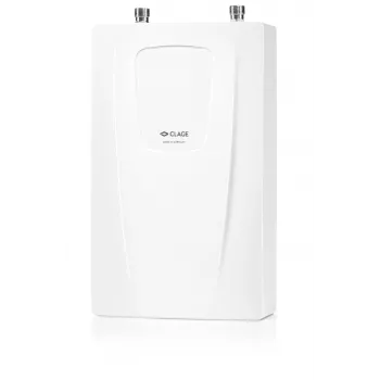 CLAGE CDX11-U Basitronic caurplūdes ūdens sildītājs 11kW 400V 3-fāžu balts