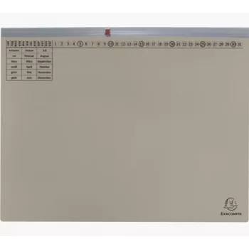 Exacompta 370110B Parastā mapīte - Kartons - Pelēka - 320 g/m² - 265 x 316 mm
