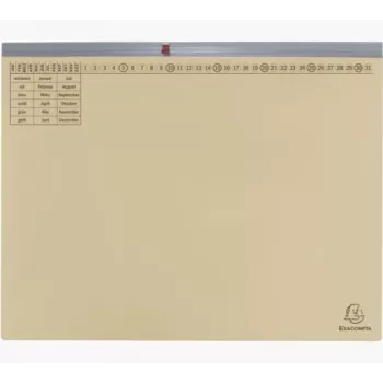Exacompta 370122B Parastā dokumentu mape - kartons - 320 g/m² - 265 x 316 mm - 1 iepakojumā - bifeļkrāsas