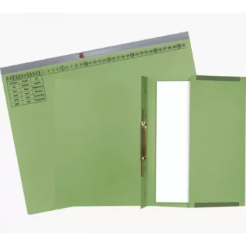 Exacompta 370125B Parastā mapīte – kartons, zaļa, 320 g/m², 265x316 mm