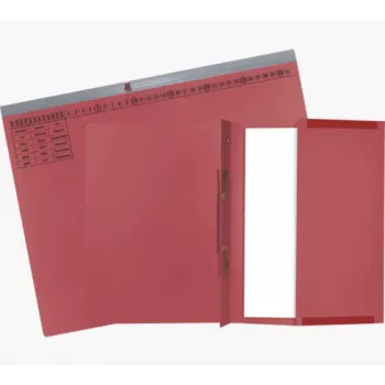 Exacompta 370203B Parastā mapīte – kartons – sarkana – 320 g/m² – 265 x 316 mm – A4