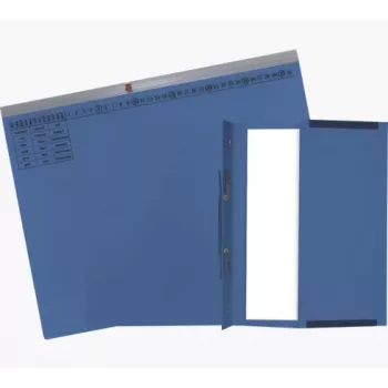 Exacompta 370207B Parastā mapīte – kartons – zila – 320 gsm – 265 x 316 mm – A4