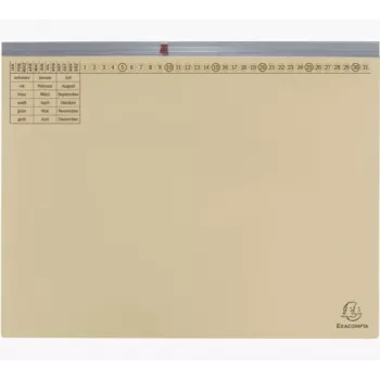 Exacompta 370222B Parastā mapīte – kartons, 320 g/m², 265x316 mm, zila, 1 gab.