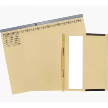 Exacompta 370222B Parastā mapīte – kartons, 320 g/m², 265x316 mm, zila, 1 gab.